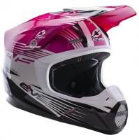 EVS - EVS Works Graphics Youth Helmet - H16T3W-PWBK-YL - Pink/White/Black - Large - Image 1
