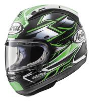 Arai Helmets - Arai Helmets Corsair-X Ghost Helmet - 820201 - Green - Small - Image 1