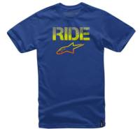Alpinestars - Alpinestars Ride Splatter T-Shirt - 10367200479M - Royal Blue - Medium - Image 1