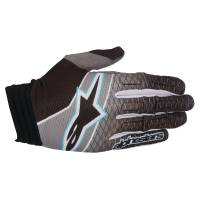 Alpinestars - Alpinestars Aviator Gloves (2017) - 356031710162X - Black/Dark Gray/Teal - 2XL - Image 1