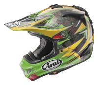 Arai Helmets - Arai Helmets VX-Pro4 Tickle Helmet - 807530 - Green - X-Small - Image 1