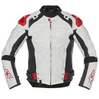 Speed & Strength - Speed & Strength Revolt Leather Jacket - 1101-0229-2152 - White/Black/Red - Small - Image 1
