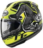 Arai Helmets - Arai Helmets Corsair-X IOM Helmet - 685311165923 - Black/Yellow - Small - Image 1