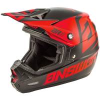 Answer - Answer AR3 Bold Helmet - 0411-0622-9656 - Black/Red - 2XL - Image 1