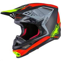 Alpinestars - Alpinestars Supertech M10 Anaheim Limited Edition Helmet - 8301919-317-LG - Red/Black/Yellow - Large - Image 1