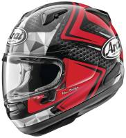 Arai Helmets - Arai Helmets Signet-X Dyno Helmet - 685311164964 - Black/Red - X-Small - Image 1