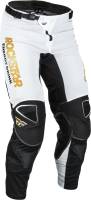 Fly Racing - Fly Racing Kinetic Rockstar Mesh Pants - 376-32840 - White/Black/Gold - 40 - Image 1