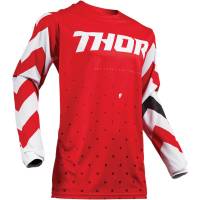 Thor - Thor Pulse Stunner Youth Jersey - 2912-1651 - Red/White - 2XS - Image 1