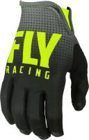 Fly Racing - Fly Racing Lite Hydrogen Youth Gloves - 372-01004 - Black/Hi-Vis - 4 - Image 1