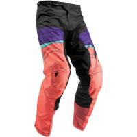 Thor - Thor Pulse Depths Womens Pants - 2902-0229 - Black/Coral - 3/4 - Image 1