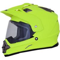 AFX - AFX FX-39 Dual Sport Series 2 Solid Helmet - 0110-5865 - Matte Neon Yellow - 2XL - Image 1