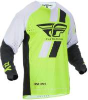 Fly Racing - Fly Racing Evolution DST Youth Jersey - 372-227YX - Hi-Vis/Black/White - X-Large - Image 1