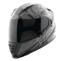 Speed & Strength - Speed & Strength SS1600 Sure Shot Helmet - 1111-0611-3954 - Black/Gray - Large - Image 1