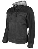 Speed & Strength - Speed & Strength Rough Neck Textile Jacket - 1101-0215-5152 - Gray/Black - Small - Image 1