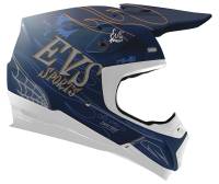 EVS - EVS T5 Fink Helmet - HE18T5F-BU-XXL - Matte Blue - 2XL - Image 1