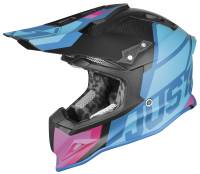 Just 1 - Just 1 J12 Unit Carbon Helmet - 6063230261045-02 - Blue/Pink - X-Small - Image 1