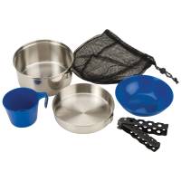 Coleman - Coleman 1 Person Mess Kit - Stainless Steel - Image 1