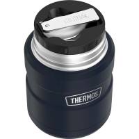 Thermos - Thermos Stainless King&trade; Vacuum Insulated Stainless Steel Food Jar - 16oz - Matte Midnight Blue - Image 2