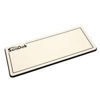 SeaDek - SeaDek 14" x 36" 20mm Dual Density Large Helm Pad Beach Sand/Black Brushed - 355.6mm x 914.4mm x 20mm - Image 1