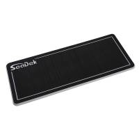 SeaDek - SeaDek 14" x 36" 20mm Dual Density Large Helm Pad Black/Storm Grey Brushed - 355.6mm x 914.4mm x 20mm - Image 1