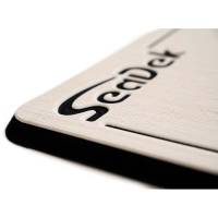 SeaDek - SeaDek 14" x 36" 20mm Dual Density Large Helm Pad Mica/Black Brushed - 355.6mm x 914.4mm x 20mm - Image 2
