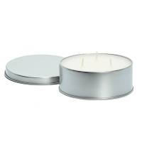 Camco - Camco Citronella Candle w/Lid - 4" x 1" 16-Hour Burn Time - 3 Wicks - Image 1