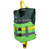 MTI Life Jackets - MTI Child Life Jacket - Bright Green/Forest Green - 30-50lbs - Image 2