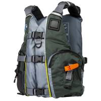 MTI Life Jackets - MTI Calcutta Fishing Life Jacket - Green/Grey - Image 2