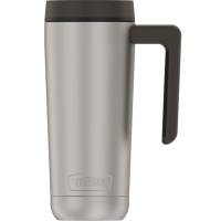 Thermos - Thermos Guardian Collection Stainless Steel Mug 5 Hours Hot/14 Hours Cold - 18oz - Matte Steel - Image 2