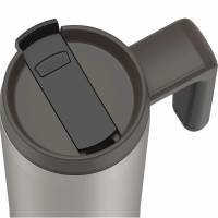Thermos - Thermos Guardian Collection Stainless Steel Mug 5 Hours Hot/14 Hours Cold - 18oz - Matte Steel - Image 4