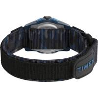 Timex - Timex Kid&#39;s Digital 35mm Watch - Blue Camo w/Fastwrap Strap - Image 4