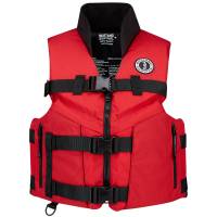 Mustang Survival - Mustang Accel 100 Fishing Vest - Large - Red/Black - Image 1