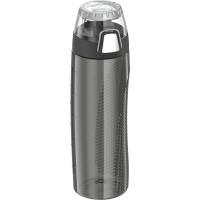 Thermos - Thermos Hydration Bottle w/Rotating Intake Meter - BPA Free - 24oz - Smoke - Image 1