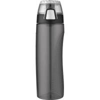 Thermos - Thermos Hydration Bottle w/Rotating Intake Meter - BPA Free - 24oz - Smoke - Image 2