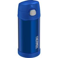Thermos - Thermos FUNtainer&reg; Stainless Steel Insulated Blue Water Bottle w/Straw - 12oz - Image 1