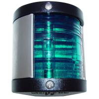 Aqua Signal - Aqua Signal Series 25 Starboard Side Mount Light - Black Housing - Image 1