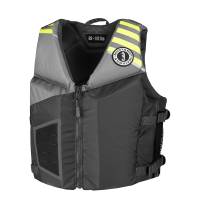 Mustang Survival - Mustang Rev Young Adult Foam Vest - Gray/Light, Gray/Flourescent Yellow &amp; Green - Image 1