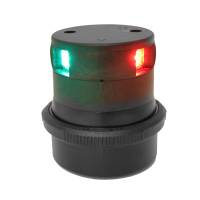 Aqua Signal - Aqua Signal Series 34 Tri-Color Mast Mount LED Light - Black Housing - Image 1