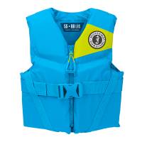 Mustang Survival - Mustang Rev Youth Foam Vest - 55-88lbs - Azure Blue - Image 1