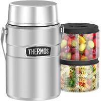 Thermos - Thermos Food Jar - 47oz - Matte Stainless Steel - Image 3