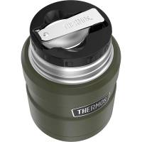 Thermos - Thermos Stainless King&trade; Vacuum Insulated Stainless Steel Food Jar - 16oz - Matte Army Green - Image 3
