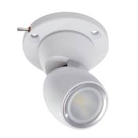 Lumitec - Lumitec GAI2 White Light - Heavy-Duty Base w/Built-In Switch - White Housing - Image 1
