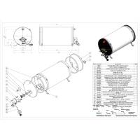 Albin Pump Marine - Albin Pump Marine SS Water Heater 60L - 230V - Image 2