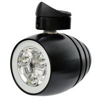 Lumitec - Lumitec Octane - LED Tower/Spreader Light - Black Housing - White Non-Dimming - Image 1