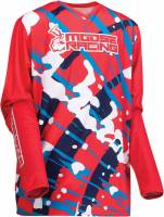 Moose Racing - Moose Racing Youth Agroid Jersey - 2912-2102 - Red - X-Small - Image 1