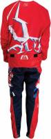 Moose Racing - Moose Racing Youth Agroid Jersey - 2912-2103 - Red - Small - Image 2