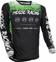 Moose Racing - Moose Racing M1 Jersey - 2910-6881 - Green/Black - 3XL - Image 1