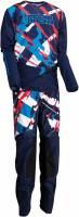 Moose Racing - Moose Racing Youth Agroid Jersey - 2912-2107 - Blue - X-Small - Image 3