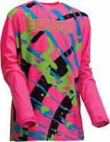 Moose Racing - Moose Racing Youth Agroid Jersey - 2912-2094 - Pink - Medium - Image 1