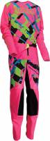 Moose Racing - Moose Racing Youth Agroid Jersey - 2912-2094 - Pink - Medium - Image 2